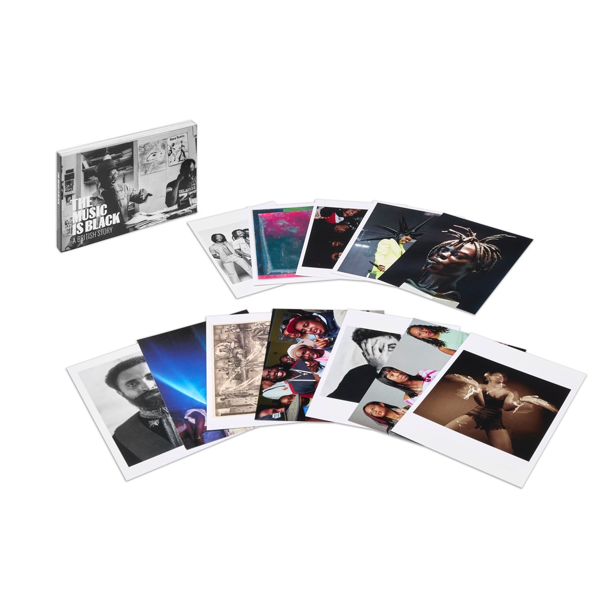 The Music Is Black pack of 30 postcards