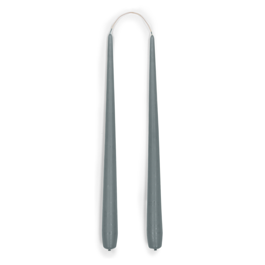 Ocean blue tapered candles