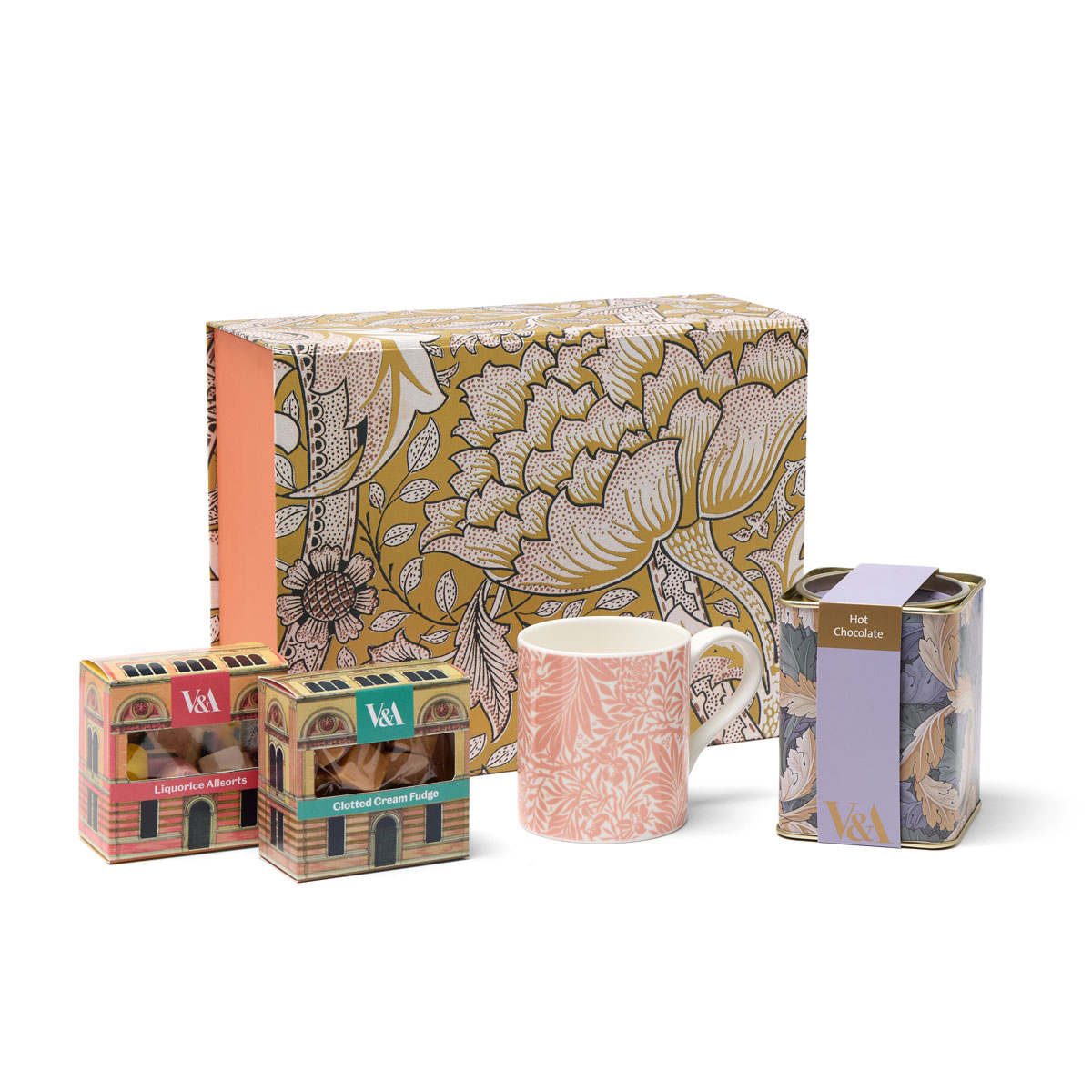 V&A Hot Chocolate & Treats gift box