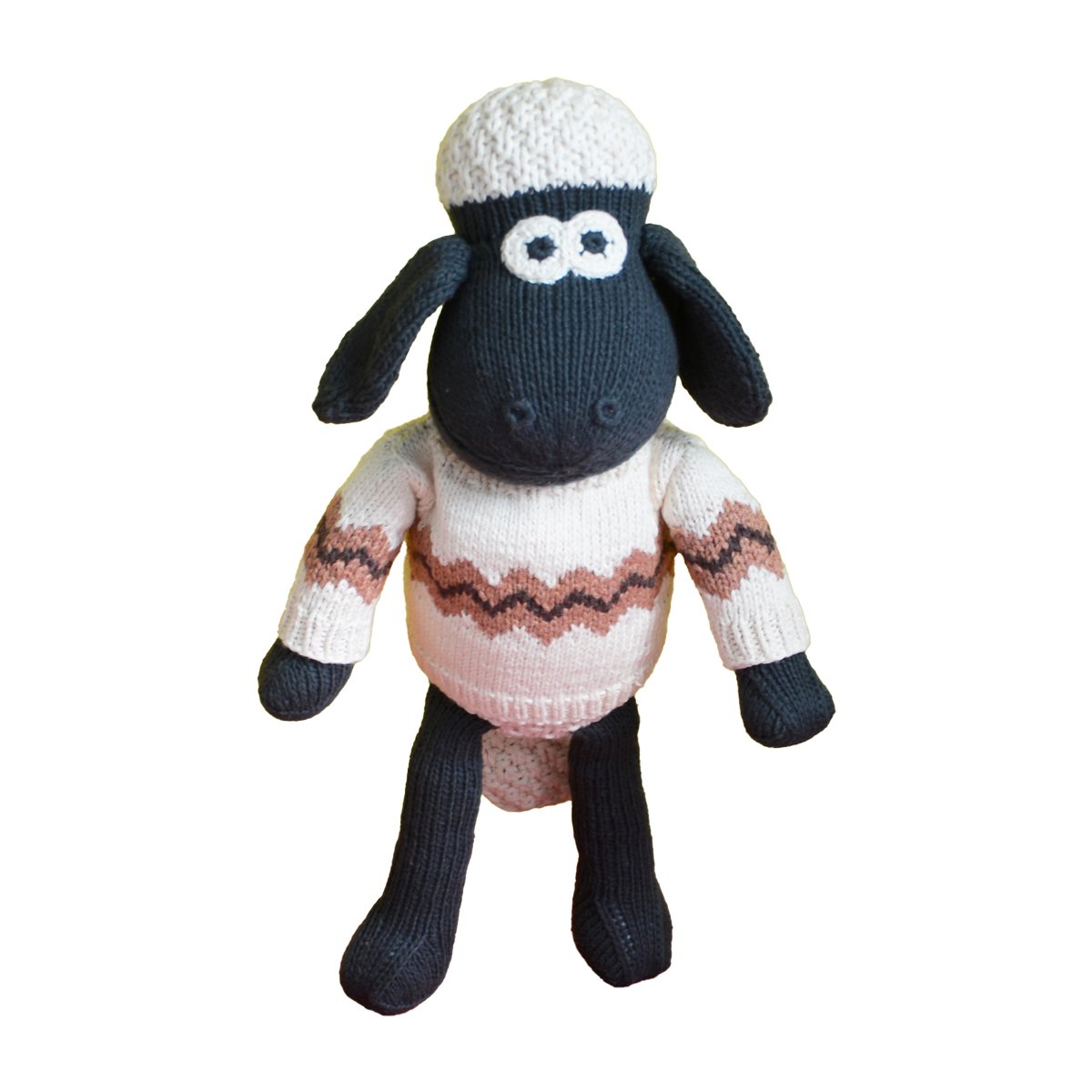Shaun the Sheep knitted soft toy