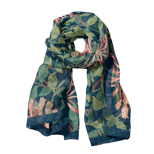 May Morris Honeysuckle scarf