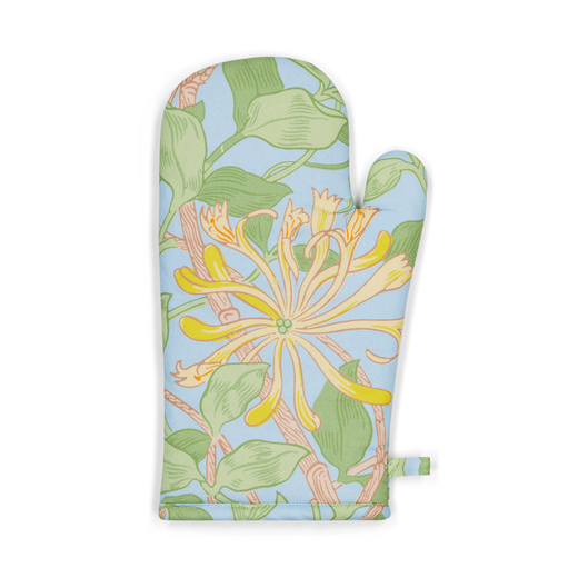 May Morris Honeysuckle oven glove