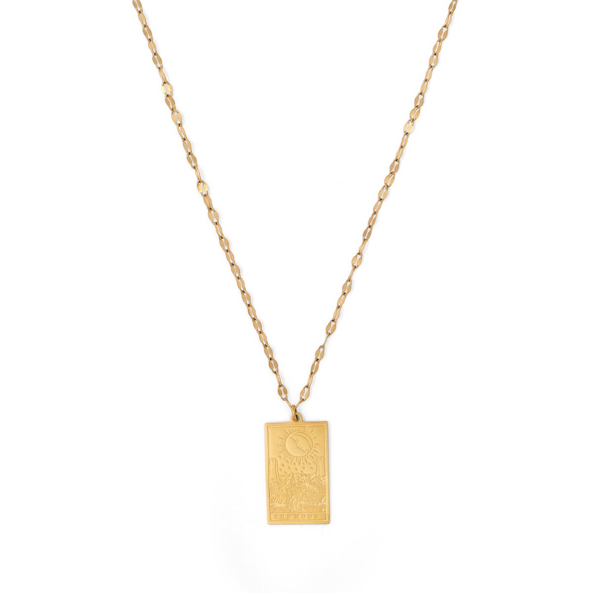 The Moon tarot necklace