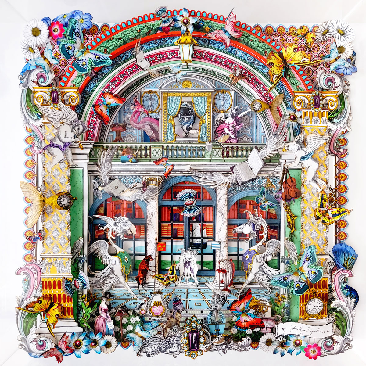 Neo-Classicism: A V&A Dreamscape by Kristjana S. Williams - 3D limited edition print