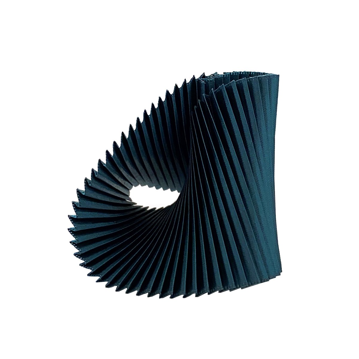 Turquoise pleat bracelet by Alexandra Tsoukala