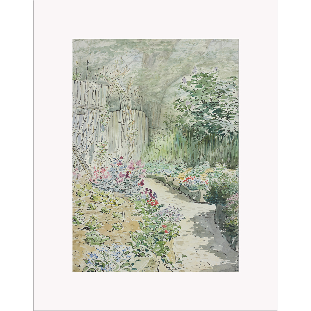 Harescombe Grange by Beatrix Potter - 11 x 14" mounted print