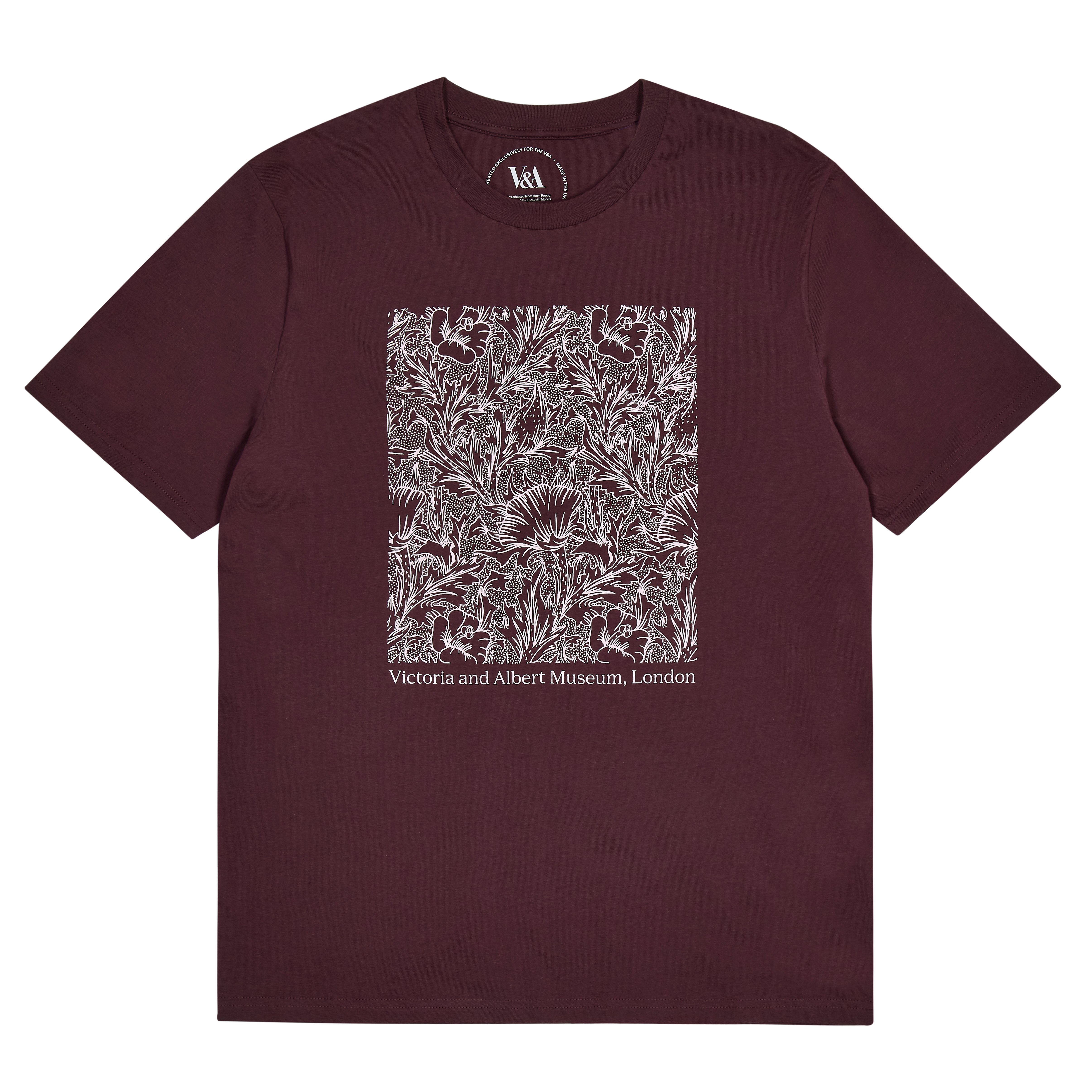May Morris Horn Poppy t-shirt