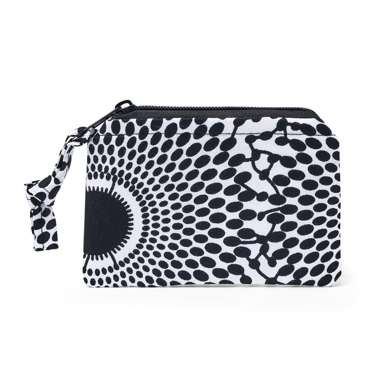 Ayo wax print cotton mini pouch