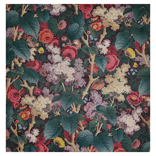 Chintz roses and lilacs mini print
