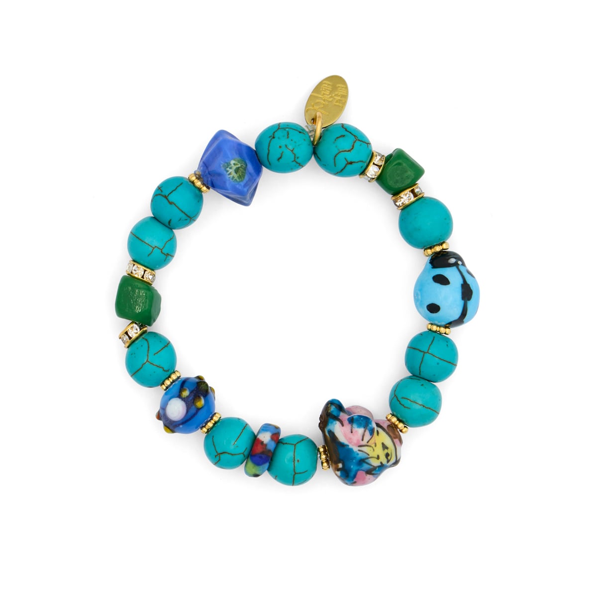Beaded bracelet by Katerina Psoma