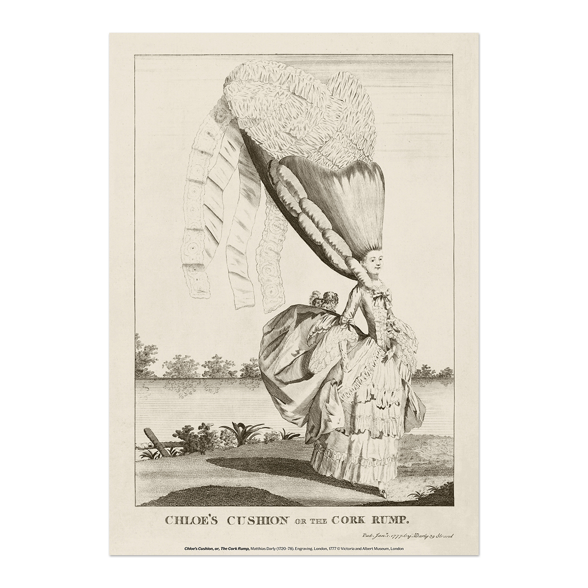 Chloe's cushion - A4 print