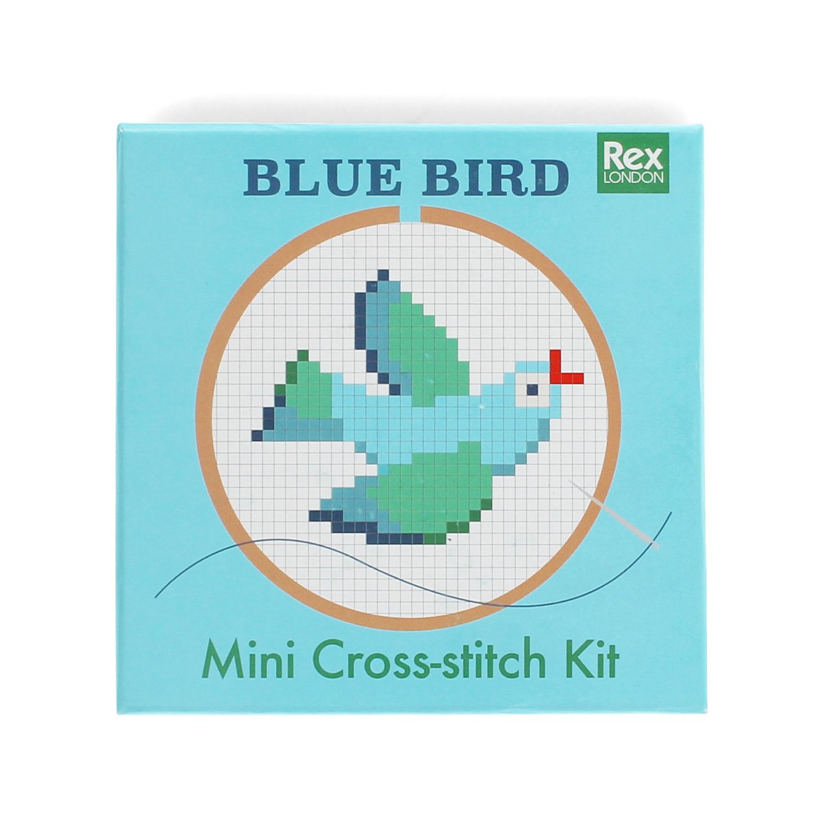 Mini cross-stitch kit - Bird