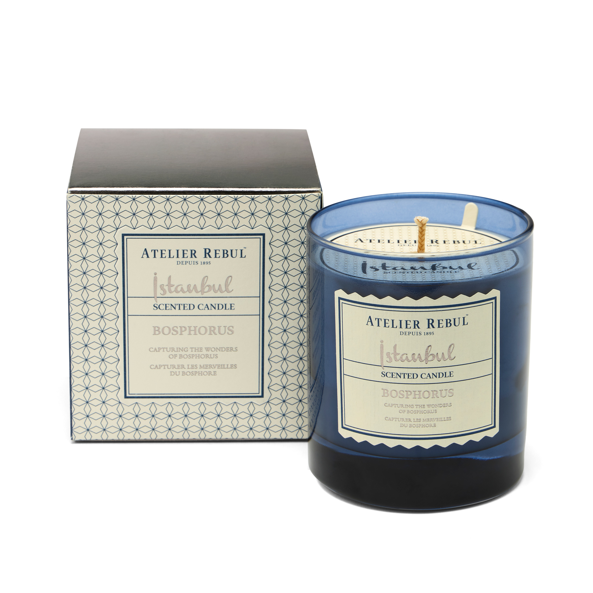 Turkish rose and sea salt candle