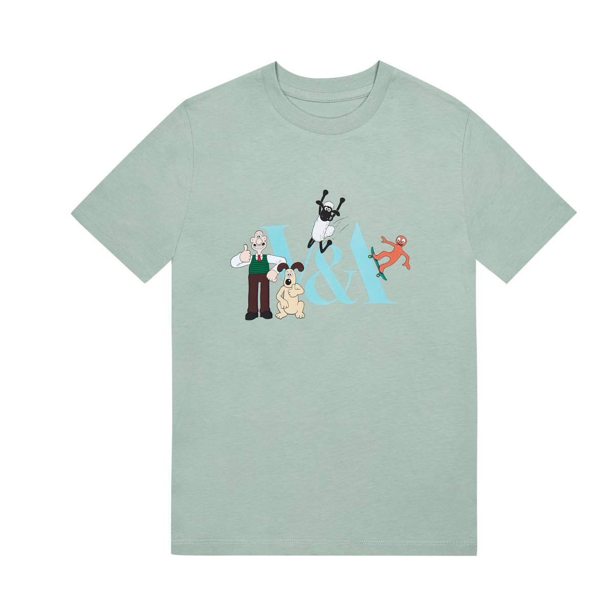 Wallace & Gromit and Friends V&A childrens t-shirt
