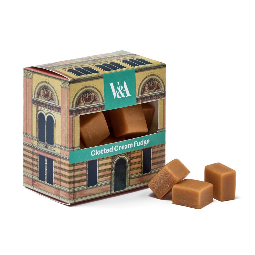 V&A clotted cream fudge