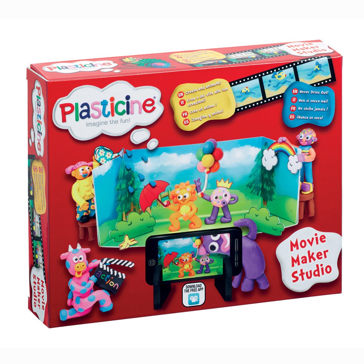 Plasticine movie maker studio kit