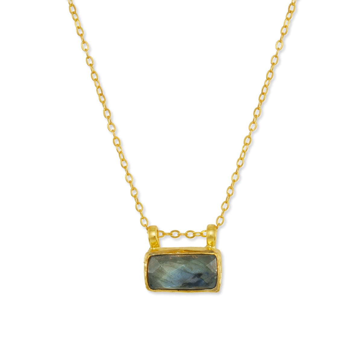 Labradorite pendant necklace by Ottoman Hands
