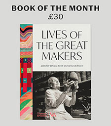 Live of the Great Makers - Book of the month Hardback cover of the October book of the month, available at £30.