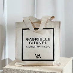 Gabrielle Chanel cream tote